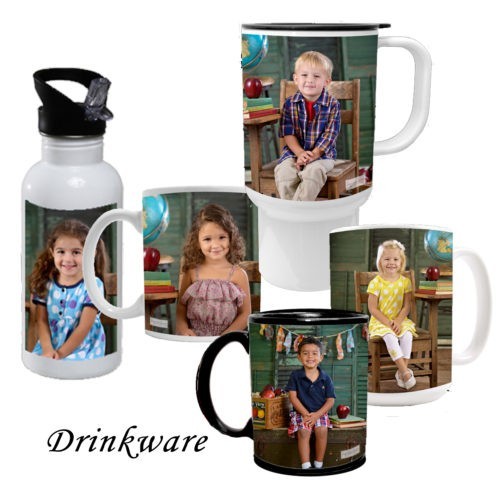Custom photomugs and drinkware